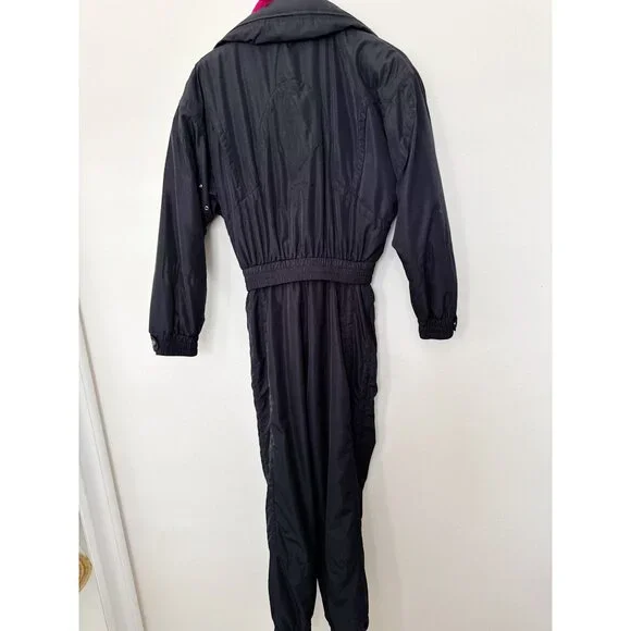 Bogner Luxury Retro Vintage 80s 90s Skiwear Ski Suit Two Piece Snowsuit Black S - Picture 3 of 12